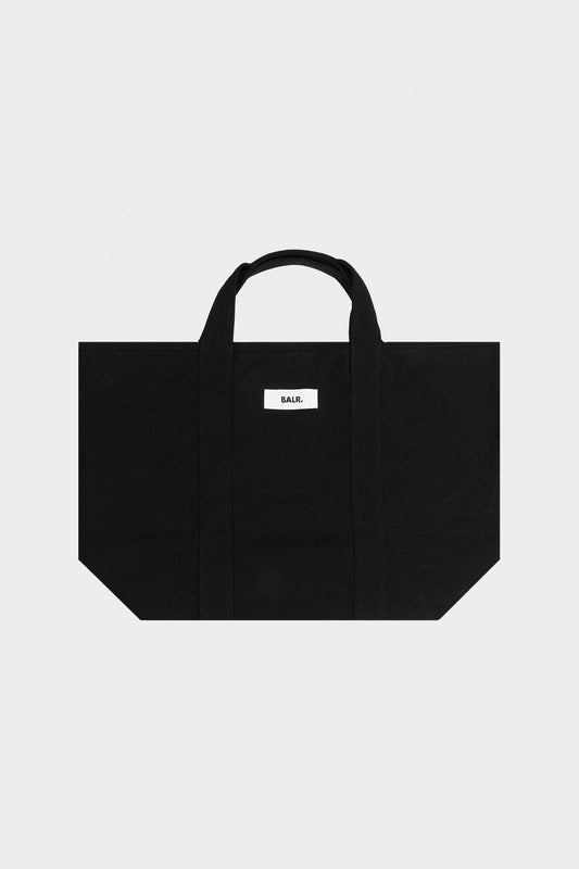 Clean Label Tote Bag Large Jet Black