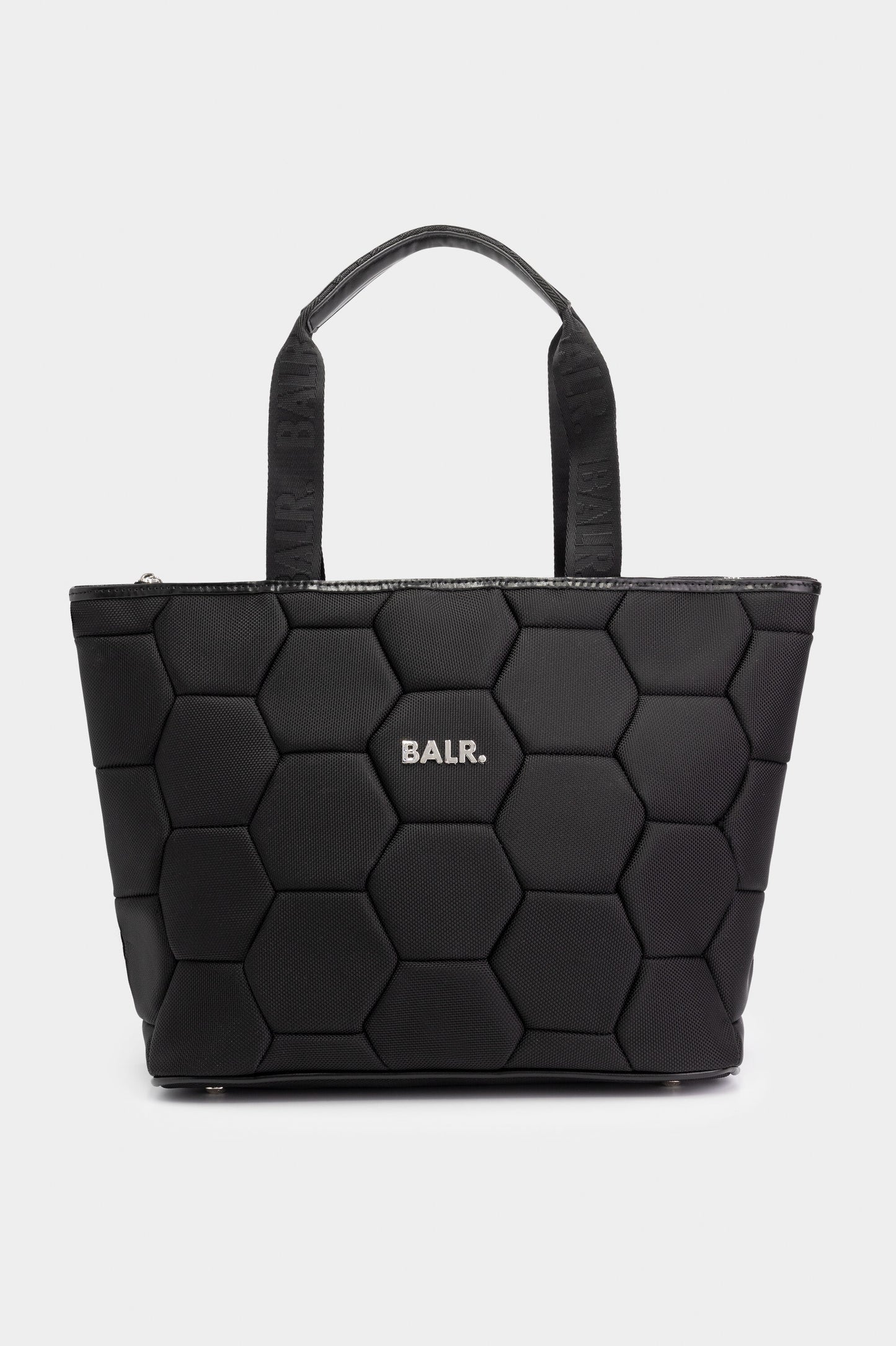 BALR. Hexagon Tote Bag Jet Black