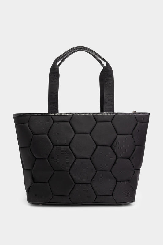 BALR. Hexagon Tote Bag Jet Black