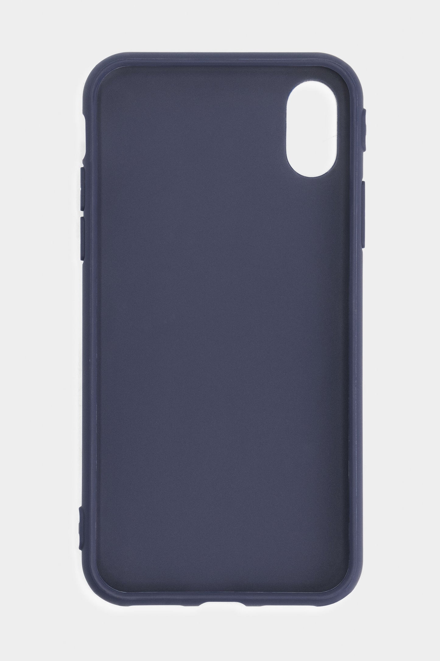 Brand Silicone iPhone 12 Pro Max Case Navy Blue