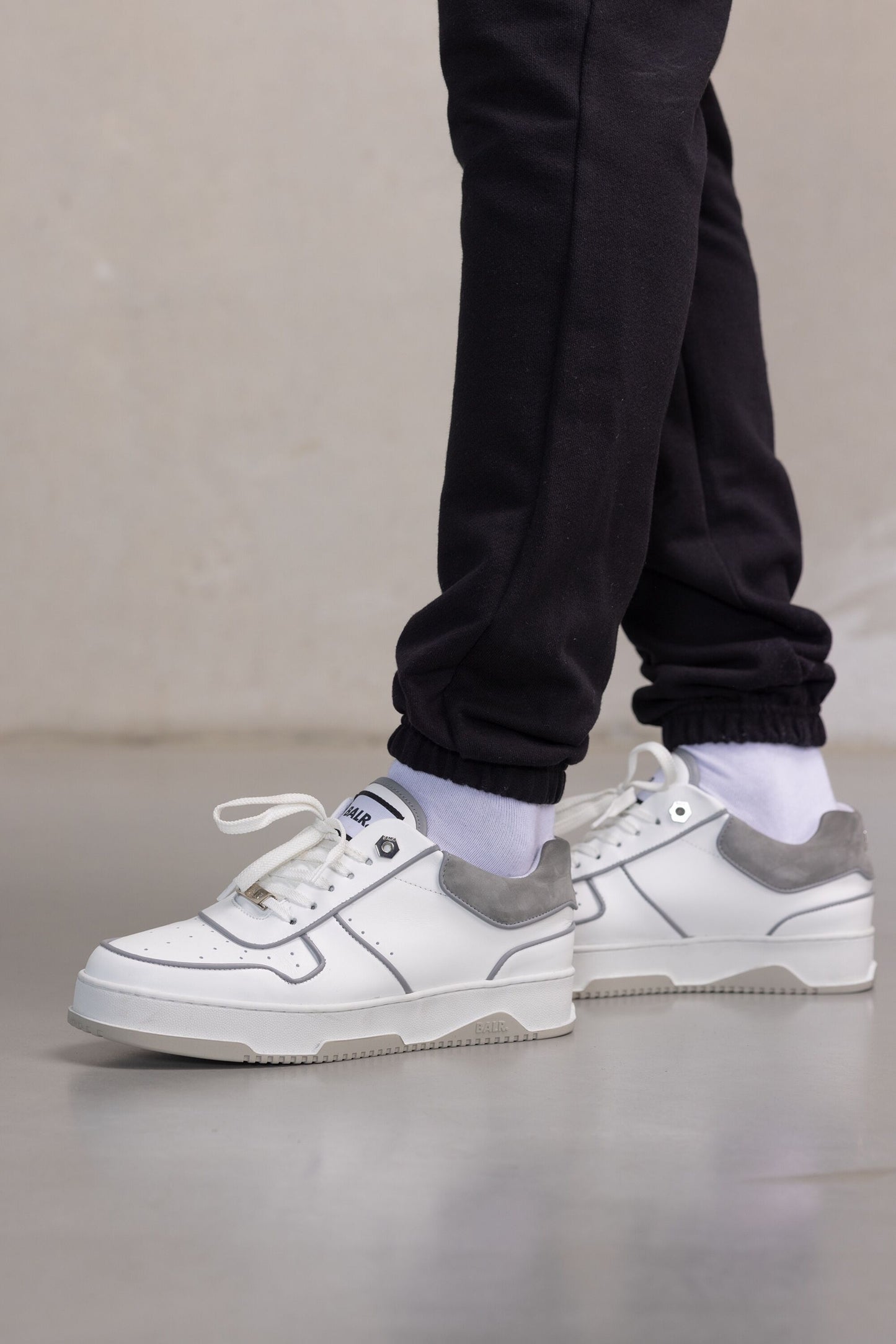 Club B Classic Sneaker Contrast White/Grey