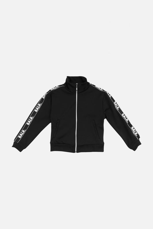 Kids Repeat Tape Track Jacket Jet Black