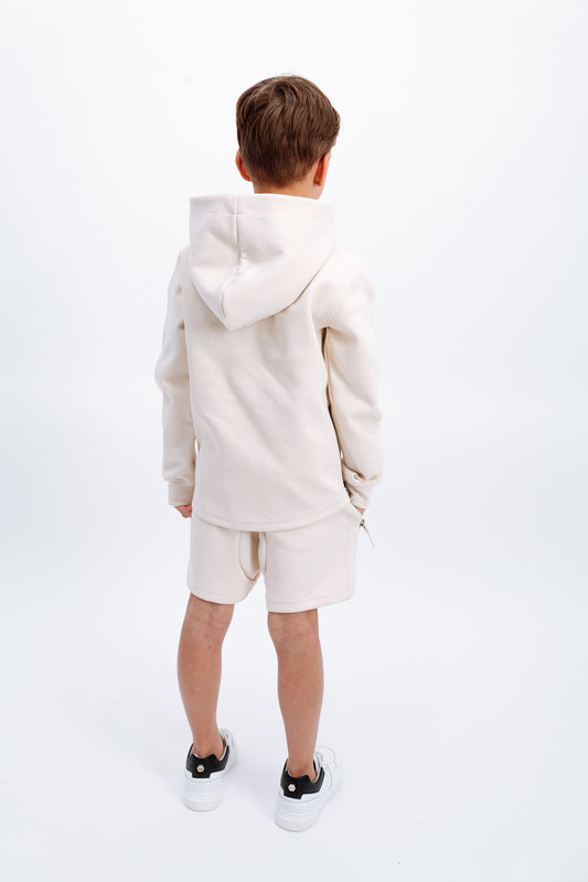 Kids Q-Series Sweatshorts White Swan