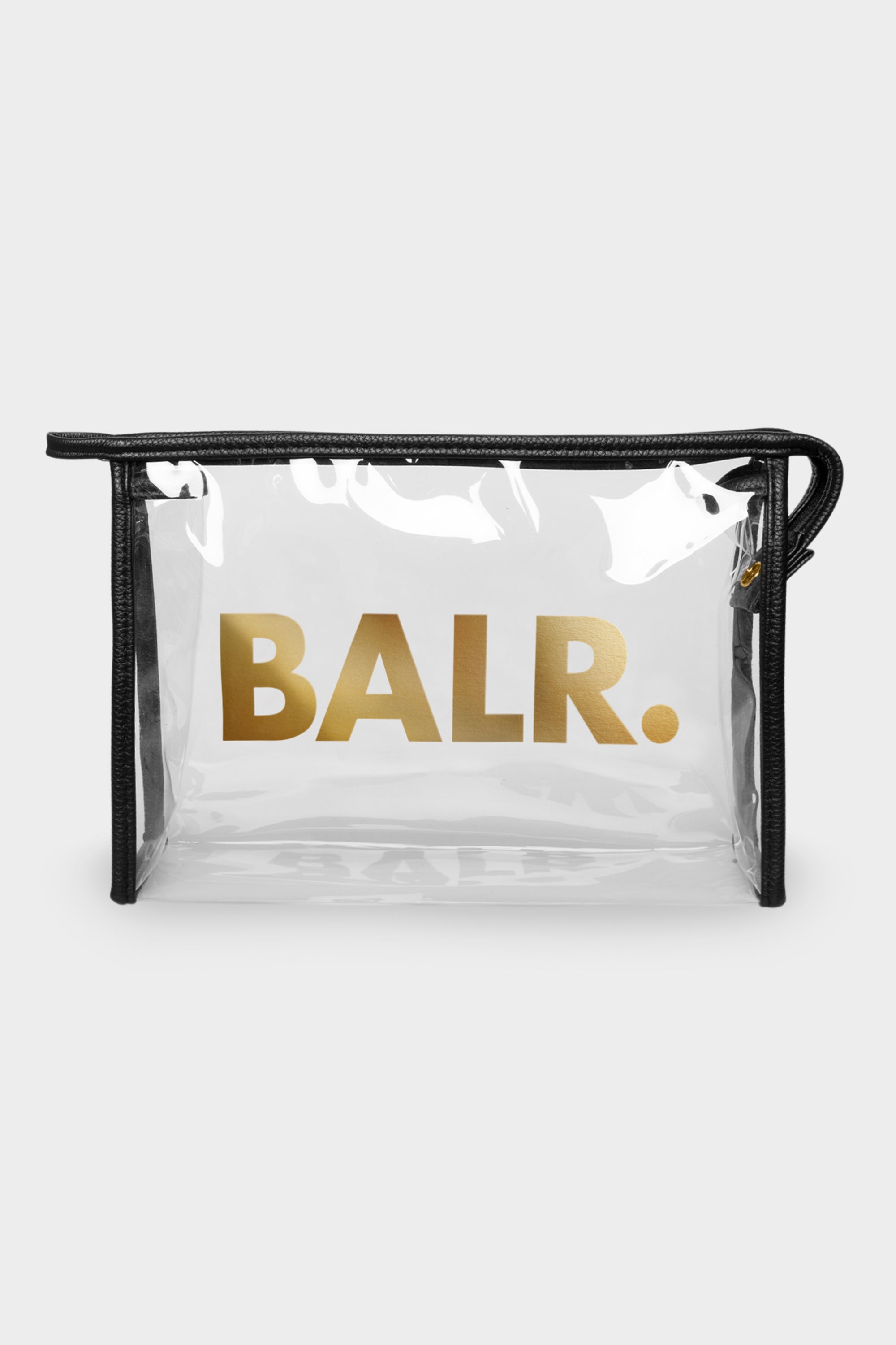 BALR. Toiletry bag Transparent Gold
