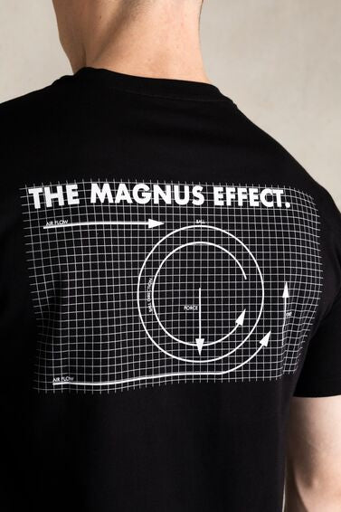 Olaf Straight Magnus T-shirt Jet Black